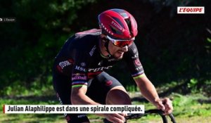 Triple vainqueur de la Flèche Wallonne, Julian Alaphilippe abandonne avant le dernier tour - Cyclisme - Flèche Wallonne