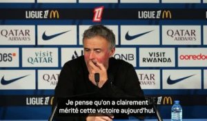 PSG - Luis Enrique : "C’était presque parfait"