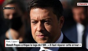 Benoît Payan fustige le changement de logo de l'OM : « Il faut réparer cette erreur » - Foot - Ligue 1