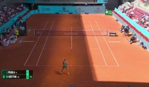 Madrid - Pegula chute face à une Kostyuk en pleine forme