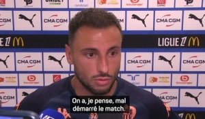 Nice - Clauss : “Un point hyper positif mais on aurait pu faire plus mal à certains moments"