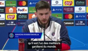 PSG - Kvaratskhelia : “Pas d’entraînement spécial pour battre la légende Neuer”