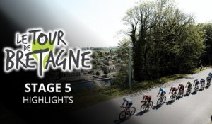 Tour de Bretagne 2026 - Aubin Sparfel s'impose sur la 5e étape et prend le maillot de leader