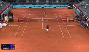 Madrid - Sous les yeux de Tchouaméni, Fils rejoint Sinner en demi-finale