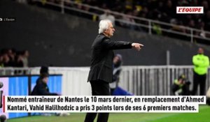 Vahid Halilhodzic aurait aimé arriver plus tôt à Nantes : « Un mois de plus et c'était réglé » - Foot - Ligue 1 - Nantes