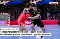 Nantes en ballottage défavorable après sa défaite contre Barcelone en quarts de finale aller de Ligue des champions - Hand - Ligue des Champions (H)