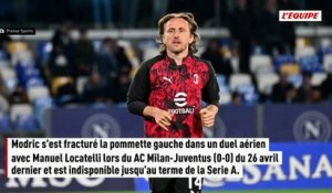 Luka Modric aspirerait à jouer une autre saison avec l'AC Milan - Foot - Serie A