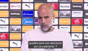 Man. City - Guardiola calme le jeu sur le calendrier : "On s’adapte"