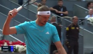 Madrid - Sinner surclasse Zverev et s'offre un cinquième Masters 1000 consécutif