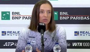 Rome 2026 - Iga Swiatek : "Boycotter le tournoi, c'est une mesure un peu extrême"