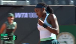 Rome - Gauff solide pour son entrée en lice