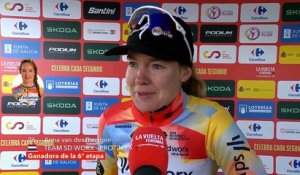La Vuelta Femenina 2026 - Anna van der Breggen : "Je n'avais jamais vu une telle montée..."