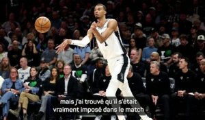 Spurs - Johnson : "Wembanyama a réalisé des actions de grande classe"