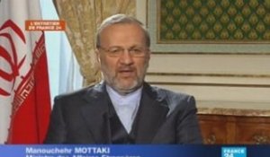 Mottaki, ministre iranien