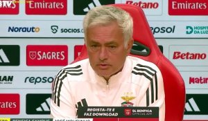 Mourinho : « Je n'ai eu aucun contact avec le Real Madrid » - Foot - Liga Portugal - Benfica