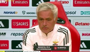 Mourinho : « Je n'ai eu aucun contact avec le Real Madrid » - Foot - Liga Portugal - Benfica