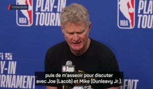 Warriors - Kerr n'était pas sûr de renouveler son contrat : "Ces postes ont une date d'expiration"
