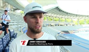 Jimmy Gressier :  « J'ai vraiment coché cette course dans mon calendrier » - Athlé - Meeting de Paris