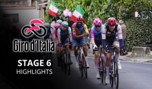 Tour d'Italie 2026 - Étape 6 Highlights - La pluie à nouveau responsable d'une course chaotique