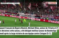 Michael Olise élu joueur de la saison en Bundesliga - Foot - Bundesliga