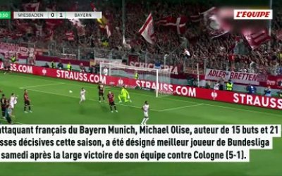 Michael Olise élu joueur de la saison en Bundesliga - Foot - Bundesliga