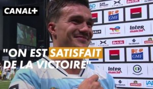 Les mots de Max Spring après la victoire à domicile du Racing face à Toulon