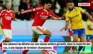 Benfica invaincu mais pas champion du Portugal, du jamais vu dans un grand Championnat européen depuis 47 ans - Foot - Liga Portugal