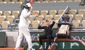 Roland-Garros 2026 - Elena Rybakina à l'entraînement ce mardi 19 mai