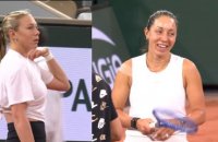 Roland-Garros 2026 - Amanda Anisimova et Jessica Pegula à l'entraînement ce mercredi 20 mai