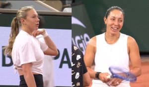 Roland-Garros 2026 - Amanda Anisimova et Jessica Pegula à l'entraînement ce mercredi 20 mai