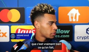 PSG - Désiré Doué rêve d’un nouveau sacre européen
