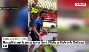 Montpellier avec la grosse équipe face à l'Ulster en finale de la Challenge Cup - Rugby - Challenge