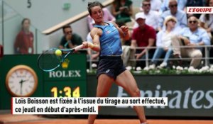 Loïs Boisson opposée au premier tour à la 22e mondiale Anna Kalinskaya, Sabalenka et Gauff dans la même moitié - Tennis - Roland-Garros