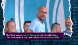 Manchester City - Guardiola annonce son départ