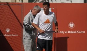 Roland-Garros 2026 - Rafael Jodar à l'entraînement ce vendredi 22 mai