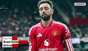 Bruno Fernandes élu meilleur joueur de la saison de Premier League - Foot - Premier League