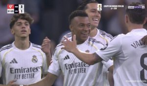 La Liga : Mbappé y va de son but et célèbre avec Arbeloa