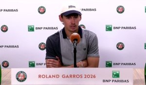 Roland-Garros 2026 - Alex de De Minaur : "Ça va être un combat contre Alexander Blockx"