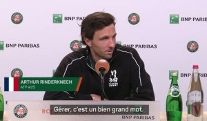 Roland-Garros - Rinderknech : "S'accrocher et survivre !"