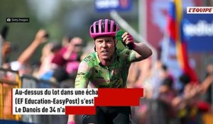 Michael Valgren s'offre une victoire de prestige après un coup du kilomètre sur la 17e étape débridée du Giro - Giro