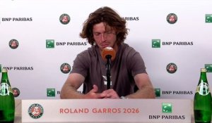 Roland-Garros 2026 - Andrey Rublev : "J'ai accepté qu'il fallait que je change et Marat Safin m'aide"