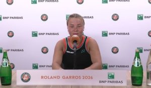 Roland-Garros 2026 - Diana Shnaider sur les questions Gazprom : “Je suis ici pour parler tennis”