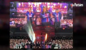 Les danseurs d'Aya Nakamura arborent le maillot du PSG avec les deux étoiles