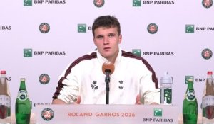 Roland-Garros 2026 - Jakub Mensik : “Je n’entendais plus rien”