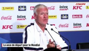 Didier Deschamps : « Évidemment que j'ai mon onze pour France-Sénégal dans ma tête... » - Foot - Coupe du monde - Coupe du monde 2026