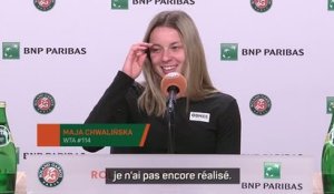 Roland-Garros - Qualifiée en demie, Chwalińska ne réalise toujours pas