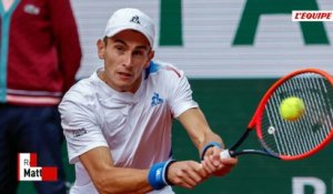 Matteo Arnaldi forfait pour sa demi-finale, Flavio Cobolli en finale - Tennis - Roland-Garros (H)