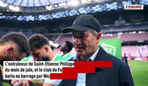 Saint-Étienne et Philippe Montanier, c'est terminé - Foot - Ligue 2 - Saint-Étienne