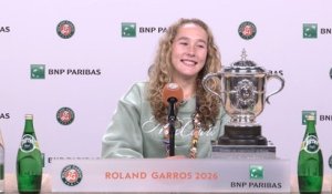 Roland-Garros 2026 - Mirra Andreeva : “Je peux dire que je suis championne de Grand Chelem”
