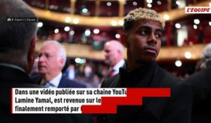 « Sincèrement, ce jour-là je pensais que j'allais gagner le Ballon d'Or » : Lamine Yamal revient sur le sacre d'Ousmane Dembélé - Foot - Ballon d'Or 2025
